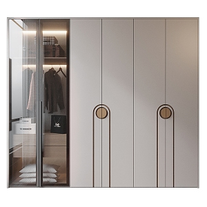 Wardrobe GHS 2395 3d model