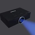 Modern Projector Electronic Projector 3d model