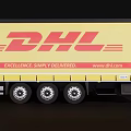 Container Truck FedEx Container Truck 3d model