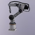 Industrial Robotic Arm With Precision Gripper And Joints 3d model