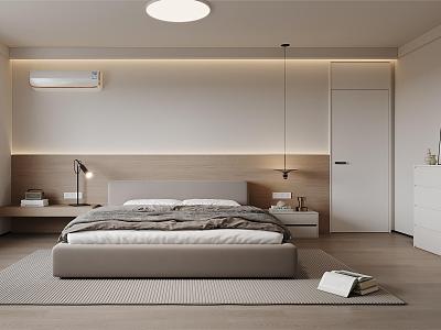 Modern Master Bedroom model