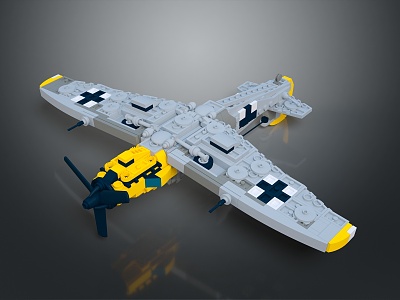 Modern Lego Toys Lego Plane Toys Children Toys 3d model