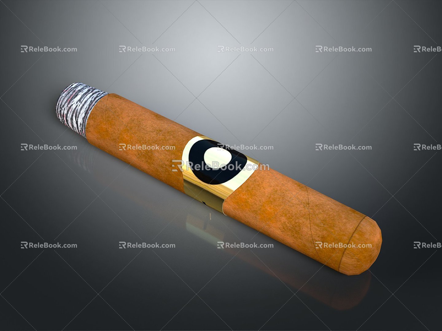 Cigarette Cigar Cigarette Filter Cigarette PBR 3d model