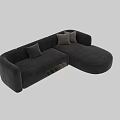 Modern Sectional Sofa With Soft Cushions And Various Color Choices For Comfortable Living Space