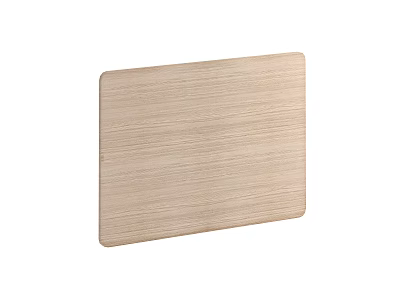 Light Wood Grain TV Cabinet Panel With Sleek Design For Modern Living Room 3d model