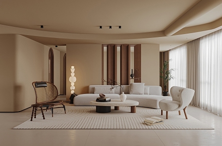 Living room 3d model