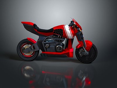 Motorcycle Two-wheeled Motorcycle Cross-country Motorcycle Road Race Motorcycle Motor Vehicle Transport model