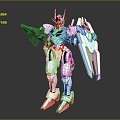 Transformers Gauda Warrior Gauda Mecha Warrior 3d model