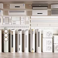 Various Models Of Wall Mounted Standing Air Conditioners And Fans