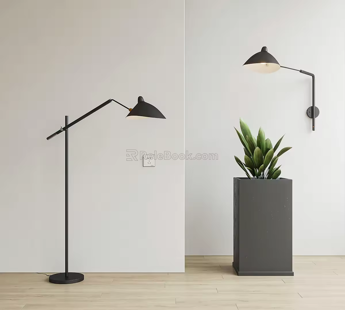 Modern Areti Light Combination 3d model
