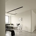Modern Restaurant Interior Design With Open Space Dining Table Chairs And Pendant Light