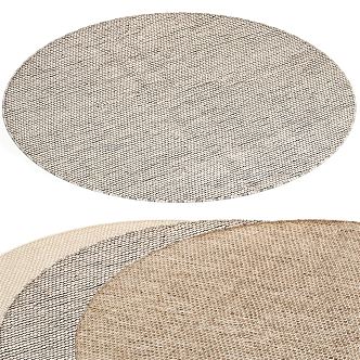 Modern Round Carpet Round Blanket 3d model