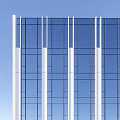 Modern Office Building Simple High-rise Apartment Building Office 3d model