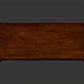 Traditional Mahogany Cabinet Design With Drawers Metal Handles And Carved Legs