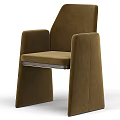 Modern Minimalist Gray Fabric Accent Chair With Comfortable Seat And Color Options