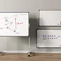 Portable Stand Whiteboard and Wall Mounted Design for Home Teaching Office Training Use
