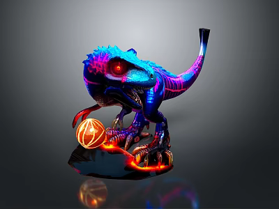 Monster Warrior Alien Monster Alien Monster 3d model