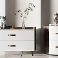 Modern bedside table 3d model