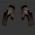 Gloves Handguard Realistic Game Items 3d model