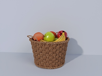 Modern fruit basket 3d model