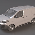 car truck passenger car 3d model