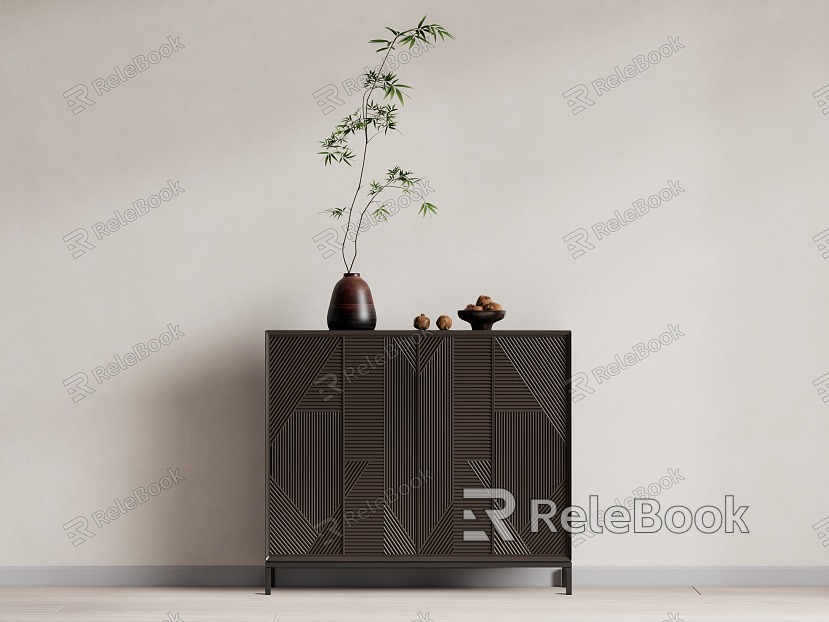 Decorative Cabinet Storage Cabinet Bucket Cabinet model