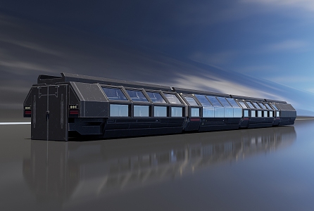 subway car 3d model