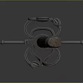 Medieval Weapon Sword With Ornate Hilt And Polished Steel Blade Design