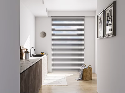 Modern venetian blinds 3d model