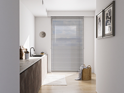 Modern venetian blinds model