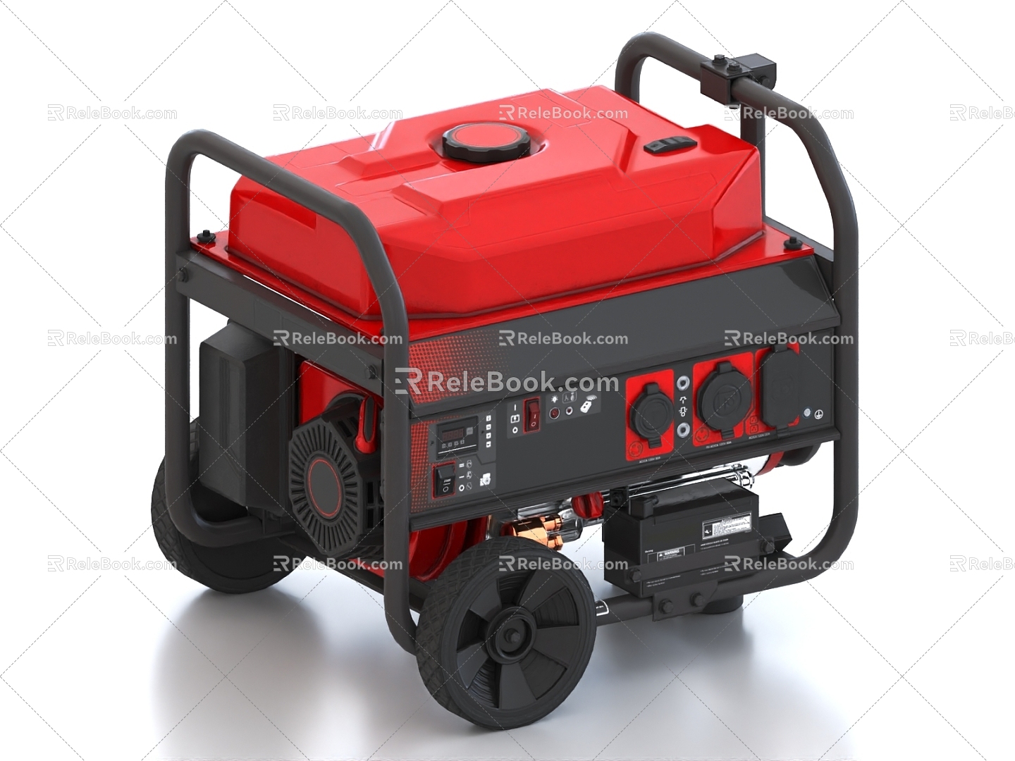 generator diesel generator 3d model