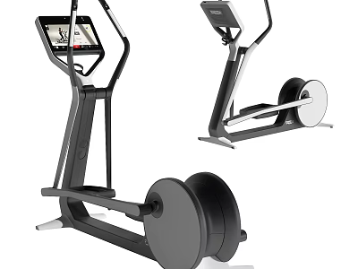 High Quality Commercial Fitness Equipment With Digital Monitor And Smooth Operation Design 3d model