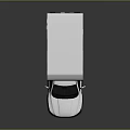 White Pickup Truck With Camper Top For Outdoor Camping Adventures