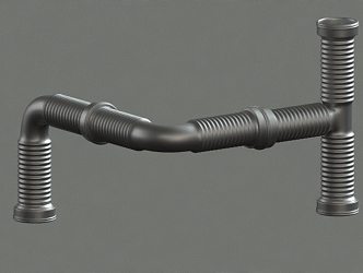 Modern Piping 3d model