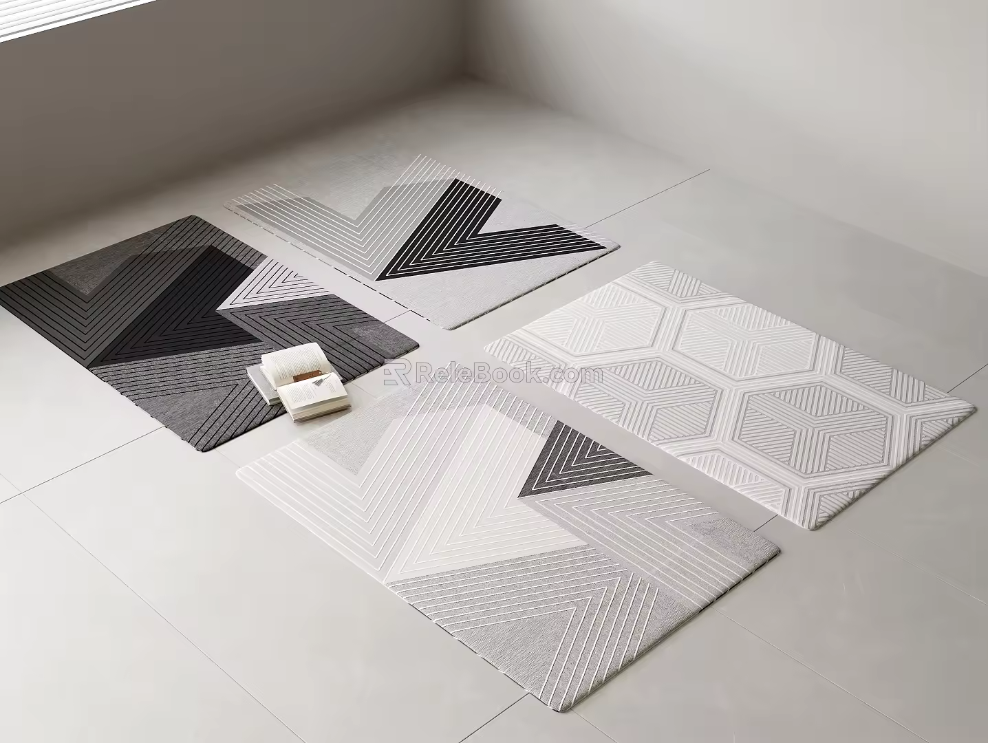 carpet fabric carpet square carpet 3d model