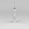 Tech Exhibition Hall With Transparent Spiral Display Structure And Modern Design