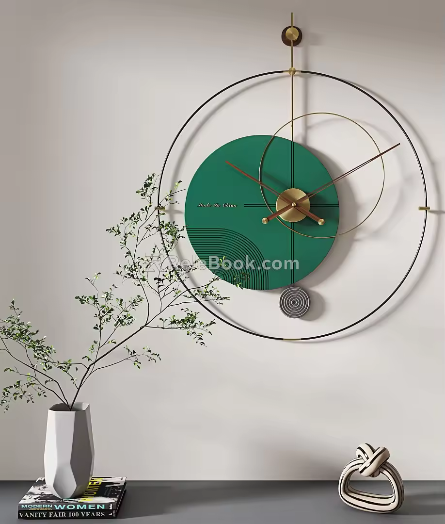 Modern Clock 3d model