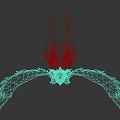 Mythical Avian Game And Movie Character With White Feathers Large Wings And Sharp Claws