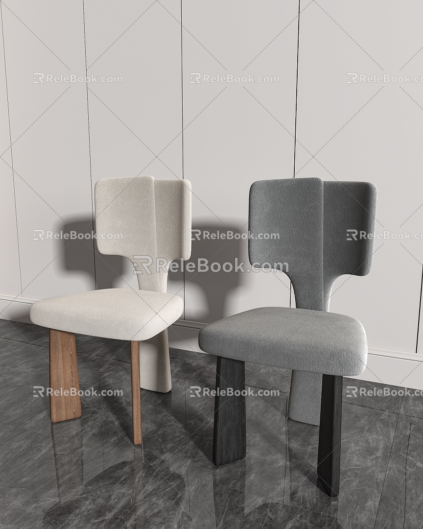 Ancient Style Chair Dining Chair Silent Style Chair Solid Wood Chair Chair Dining Chair 3d model