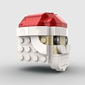 Lego LEGO Toy Blocks Santa Claus Christmas Decoration Christmas Gift Christmas 3d model