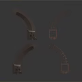 Traditional Architectural Bridge Models Featuring Curved Arched Design And Detailed Wooden Structure
