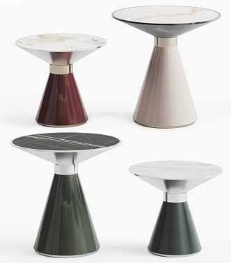 Modern round a few round sides a few lights a few no lights 3d model