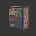 Modern mainframe computer mainframe computer chassis 3d model