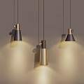 Modern chandelier 3d model