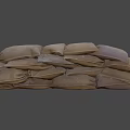 High Quality Industrial Equipment Sandbags Stacked For Efficient Storage And Handling