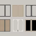 Various Stylish Wardrobe Doors With Modern Colors And Design Patterns