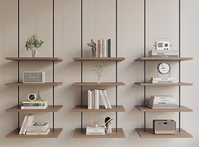 Modern Storage Rack 3d model