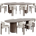 Table combination 3d model