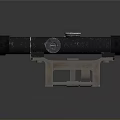 Military Grade Tactical Weapon Scope With Durable Metal Mount Bracket For Long Range Precision Shooting