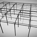 Industrial Heavy Duty Steel Frame Structure System For Building Support Equipment